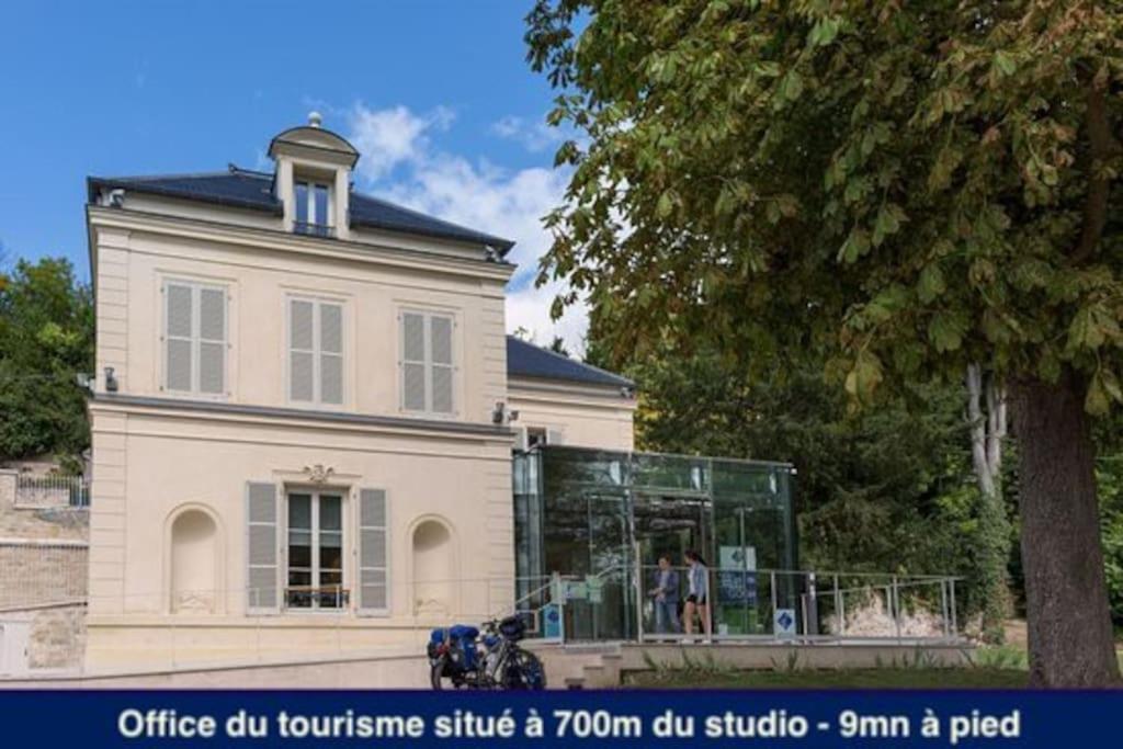 Amman Studio Avec Terrasse Au Coeur Du Village Impressionniste Auvers-sur-Oise Bagian luar foto