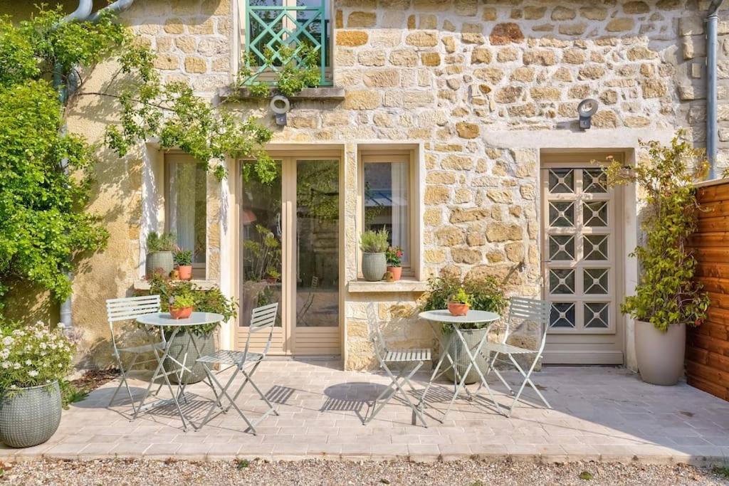 Amman Studio Avec Terrasse Au Coeur Du Village Impressionniste Auvers-sur-Oise Bagian luar foto
